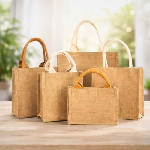 JUTE SHOPPING & TOTE BAGS