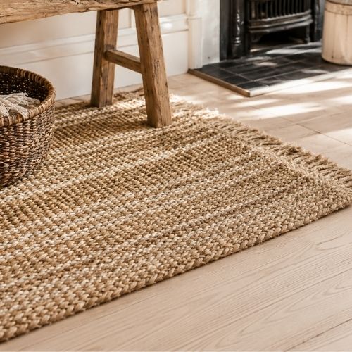 JUTE RUGS FLOOR COVERINGS