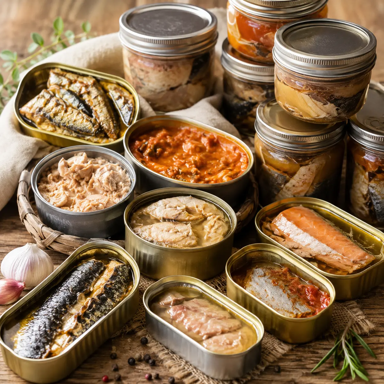 Canned & Preserved Seafood