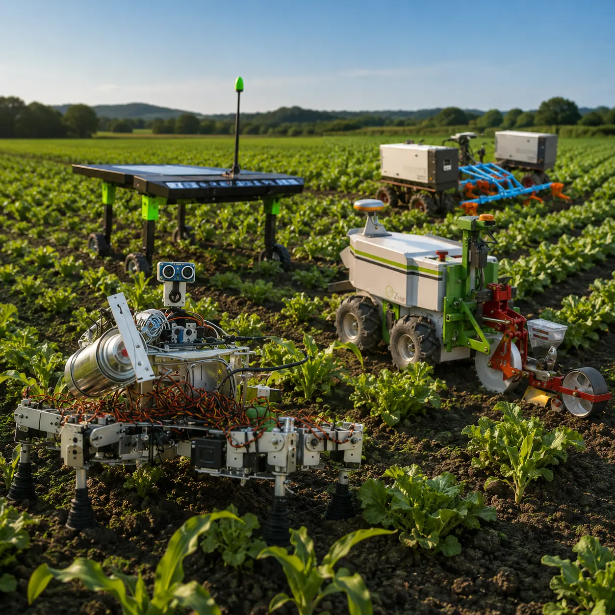 AUTONOMOUS FIELD ROBOTS
