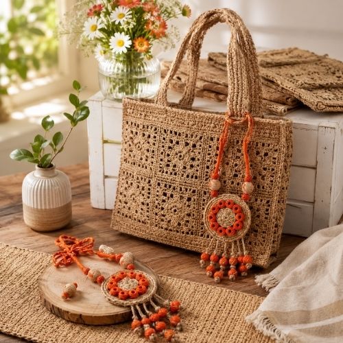 JUTE FASHION BAGS & ACCESSORIES