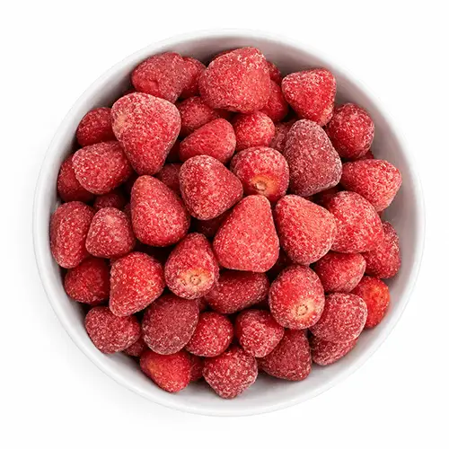 Bulk Freeze-Dried Whole Strawberries for Food Processing and Confectionery Manufacturing