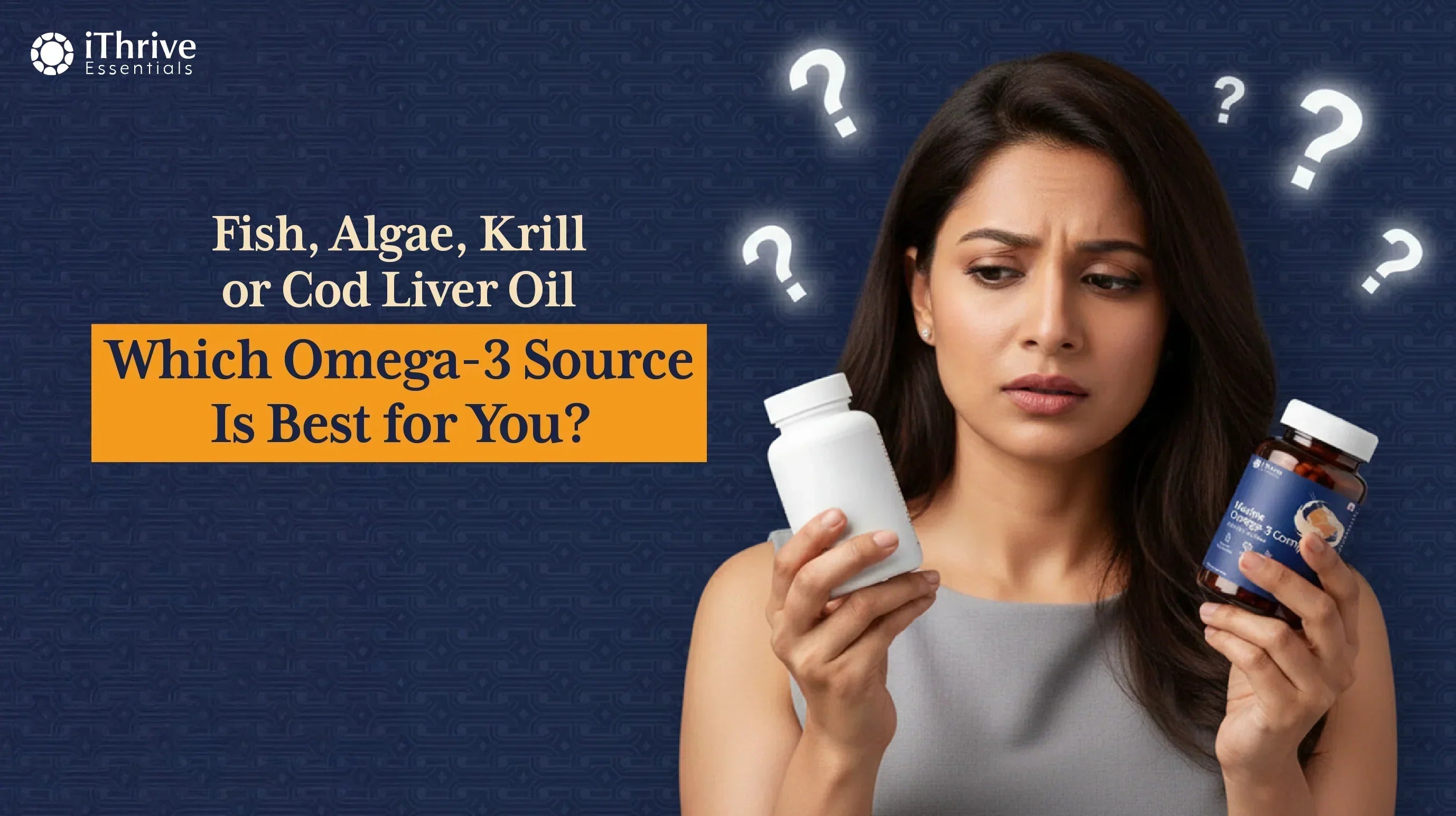 Omega-3 (Fish Oil, Krill, Algae)