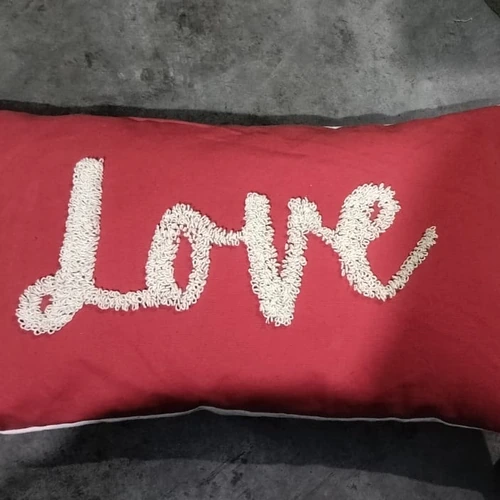 Decorative Cotton Cushion Covers with Embroidery, Tufting, and Printed Designs image 22