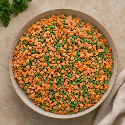 Frozen Mixed Vegetables with Diced Carrots and Green Peas