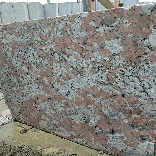 Polished Pink Granite Slab for Premium Interior and Architectural Surfaces image 2