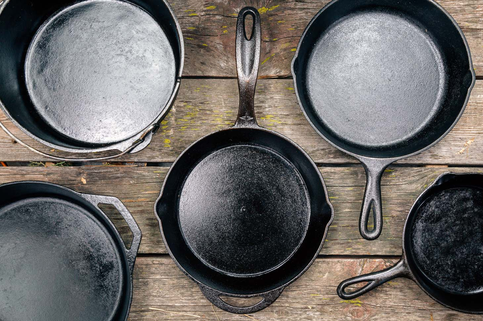 Enamel-Coated Cast Iron (Dutch Ovens, Skillets)
