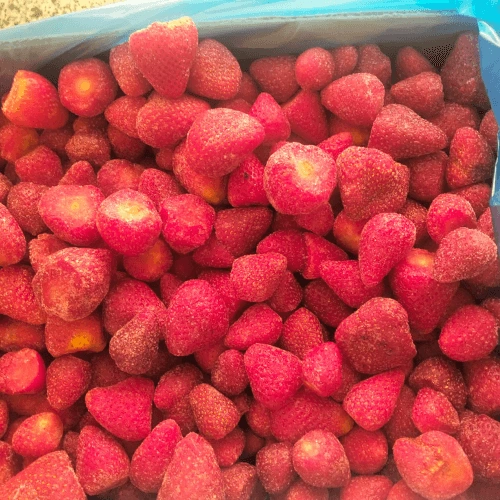 Bulk Freeze-Dried Whole Strawberries for Food Processing and Confectionery Manufacturing image 3