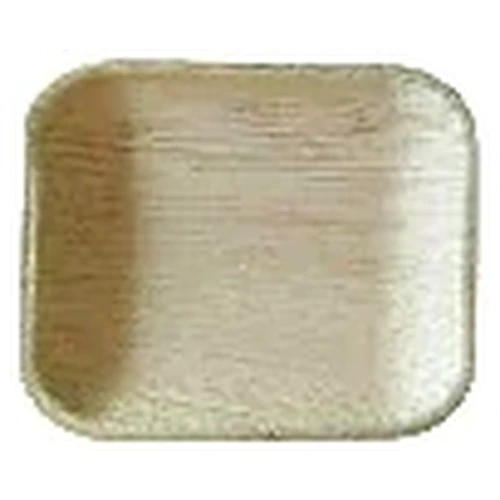 Eco-Friendly Areca Palm Leaf Square Plate for Disposable Food Service image 3