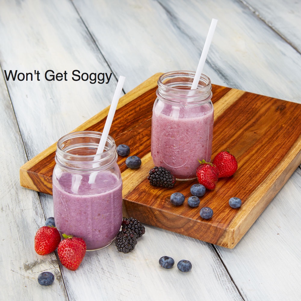 Compostable Straws (Plant-Based)