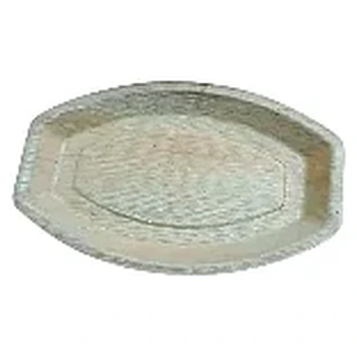 Octagonal Areca Palm Leaf Plate for Catering and Food Service image 2