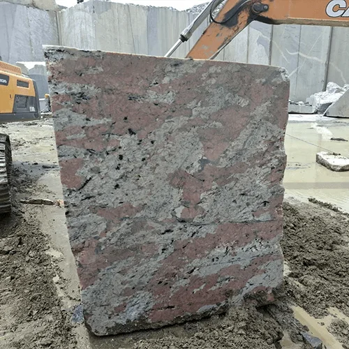 Polished Pink Granite Slab for Premium Interior and Architectural Surfaces