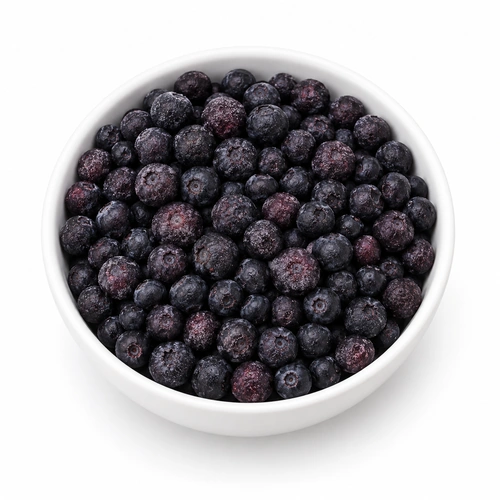IQF Frozen Blueberries for Bakery, Beverage, Dairy, and Food Processing