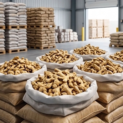 Premium Bulk Dried Split Ginger for Global Spice Processing image 3