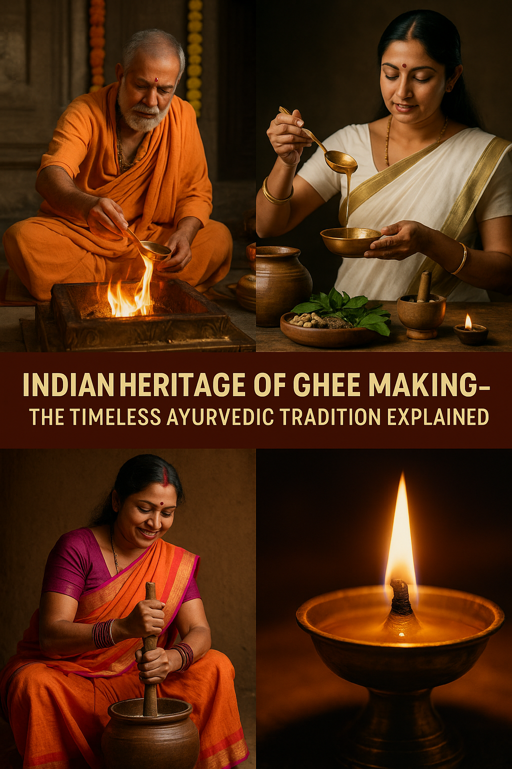 Ayurvedic Ghee & Natural Sweeteners