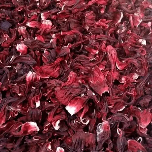 Premium Dried Hibiscus Flower Petals for Tea and Herbal Blends image 4