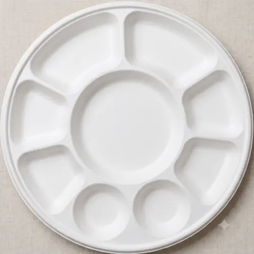 Sugarcane Bagasse Disposable Tableware for Takeaway and Foodservice image 14
