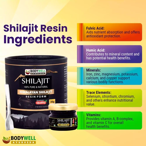 Himalayan Shilajit Resin 30g Concentrated Natural Food Supplement image 3